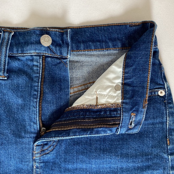 Madewell Jean Skirt - Picture 2 of 5